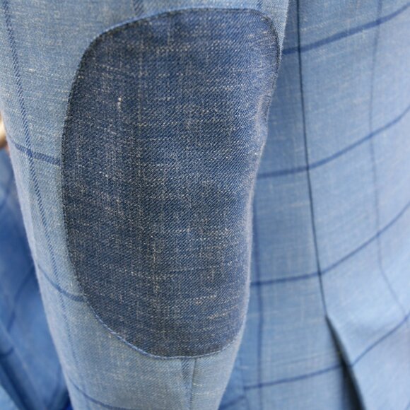 Blue Windowpane Suit - Picture 8 of 13